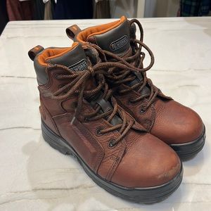 Rockport Works Composite toe work boot.